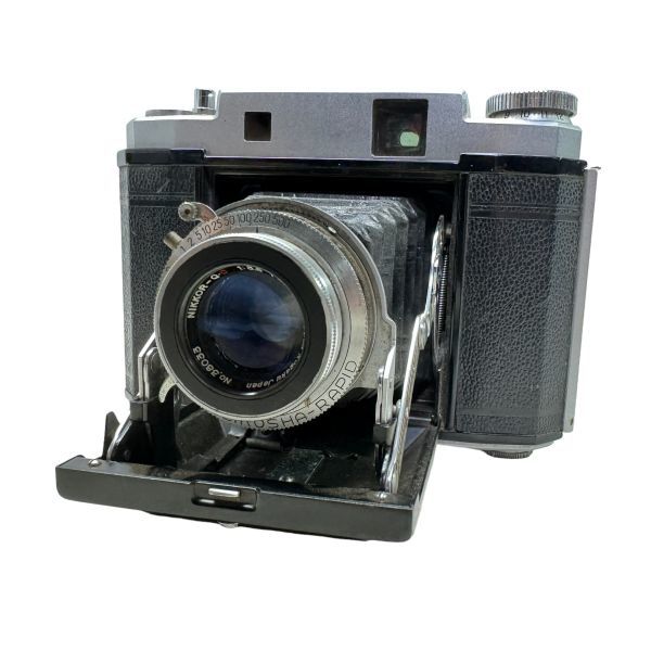 MAMIYA-6 ニコン Nippon Kogaku NIKKOR-Q.C 7.5cm 3.5_画像1