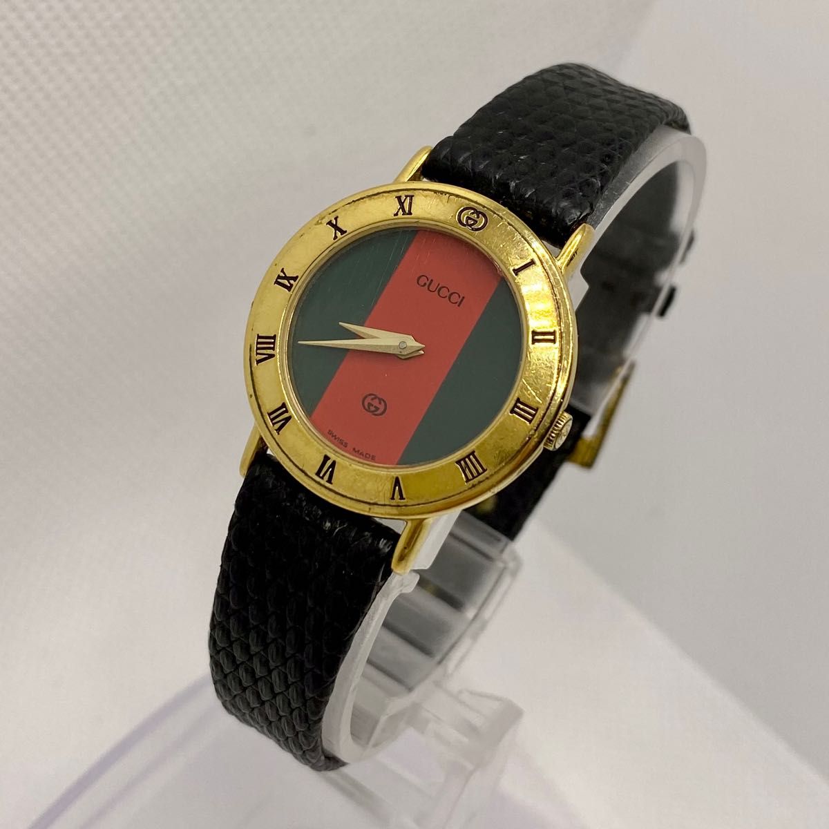 GUCCI グッチ 3000L QZシェリーライン文字盤1NBGレディース GUCCI グッチ 3000L QZシェリーライン文字盤1NBGレディース