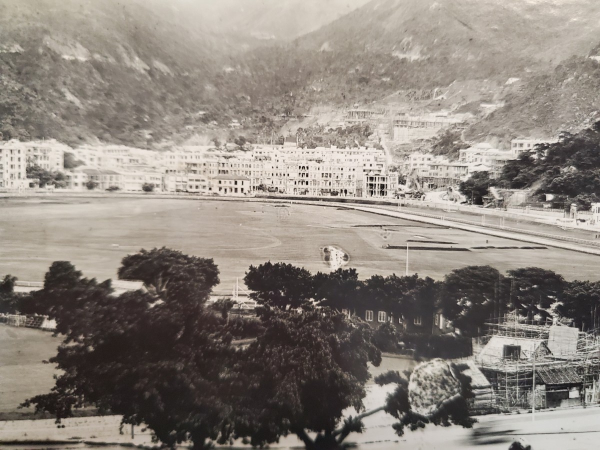 日本軍　関係　大型　写真　3枚　香港　風景　夜景　1930／1940年代頃　昭和　戦前　古写真_画像7