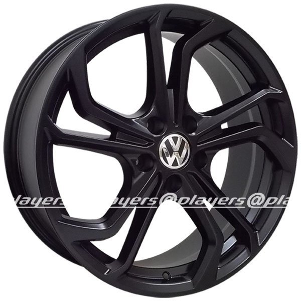 VW/フォルクスワーゲン ザ・ビートル 16C系 新品 W-5665 18インチ ホイール SBK 4本セット_画像3