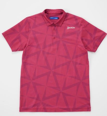食品・日用品 半額ストア 《2024年春夏》スリクソン ウインドミルプリント半袖シャツ RGMXJA01 ピンク(L) スリクソン