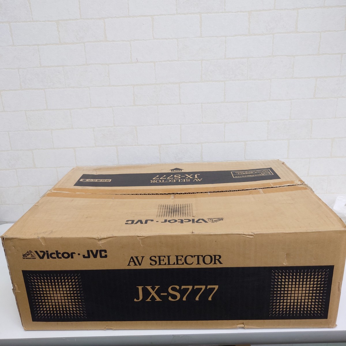K214 8 未使用 Victor ビクター JVC ハイエンドAVセレクター JX-S777 元箱 リモコン 説明書_画像1