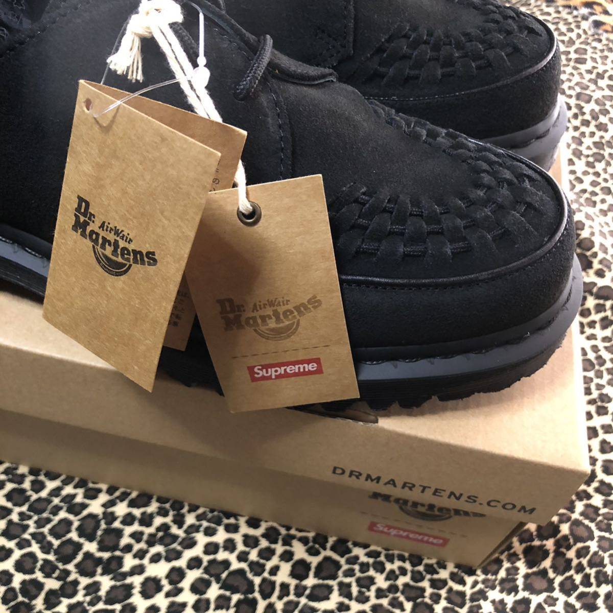 未使用 Supreme Dr. Martens Ramsey Creeper ブラック 27cm シュプリーム ドクターマーチン コラボ クリーパー_画像2