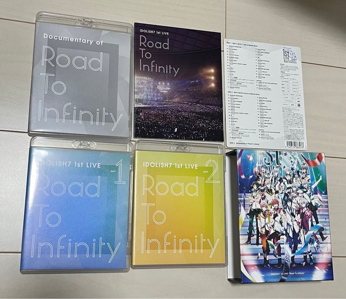 アイドリッシュセブン 1st LIVE Road To Infinity Blu-ray BOX Limited Edition