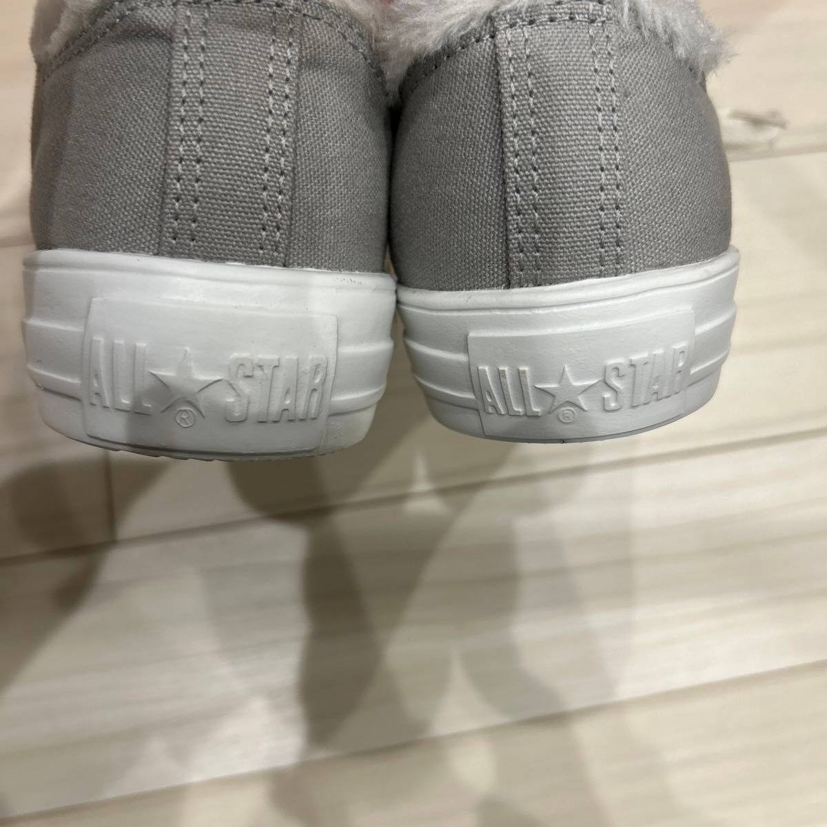 【CONVERSE】 コンバース オールスター ライト ボアスリップ オックス 31303432 ABC-MART限定 *GRAY