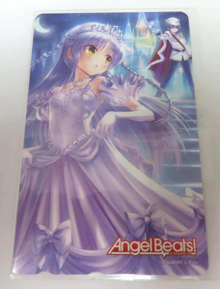 #73762-27 未使用 ANGEL BEATS エンジェルビーツ 天使ちゃんテレカ テレホンカード _画像1