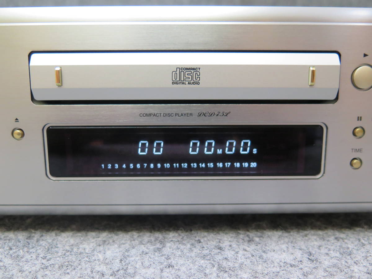 *①DENON Denon DCD-7.5L RC-268 CD player remote control attaching [ junk ]