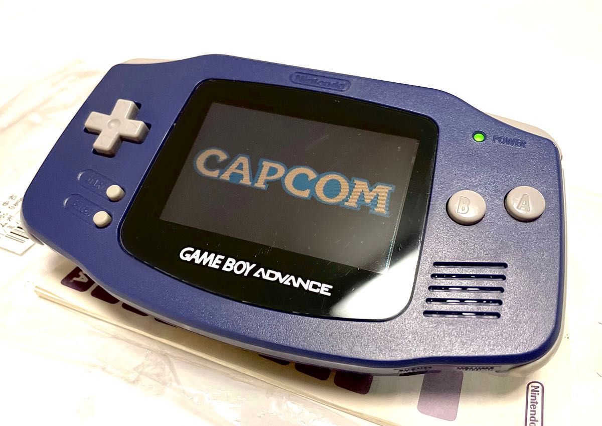 ゲームボーイアドバンス クリアバイオレット ジャンク｜おもちゃ