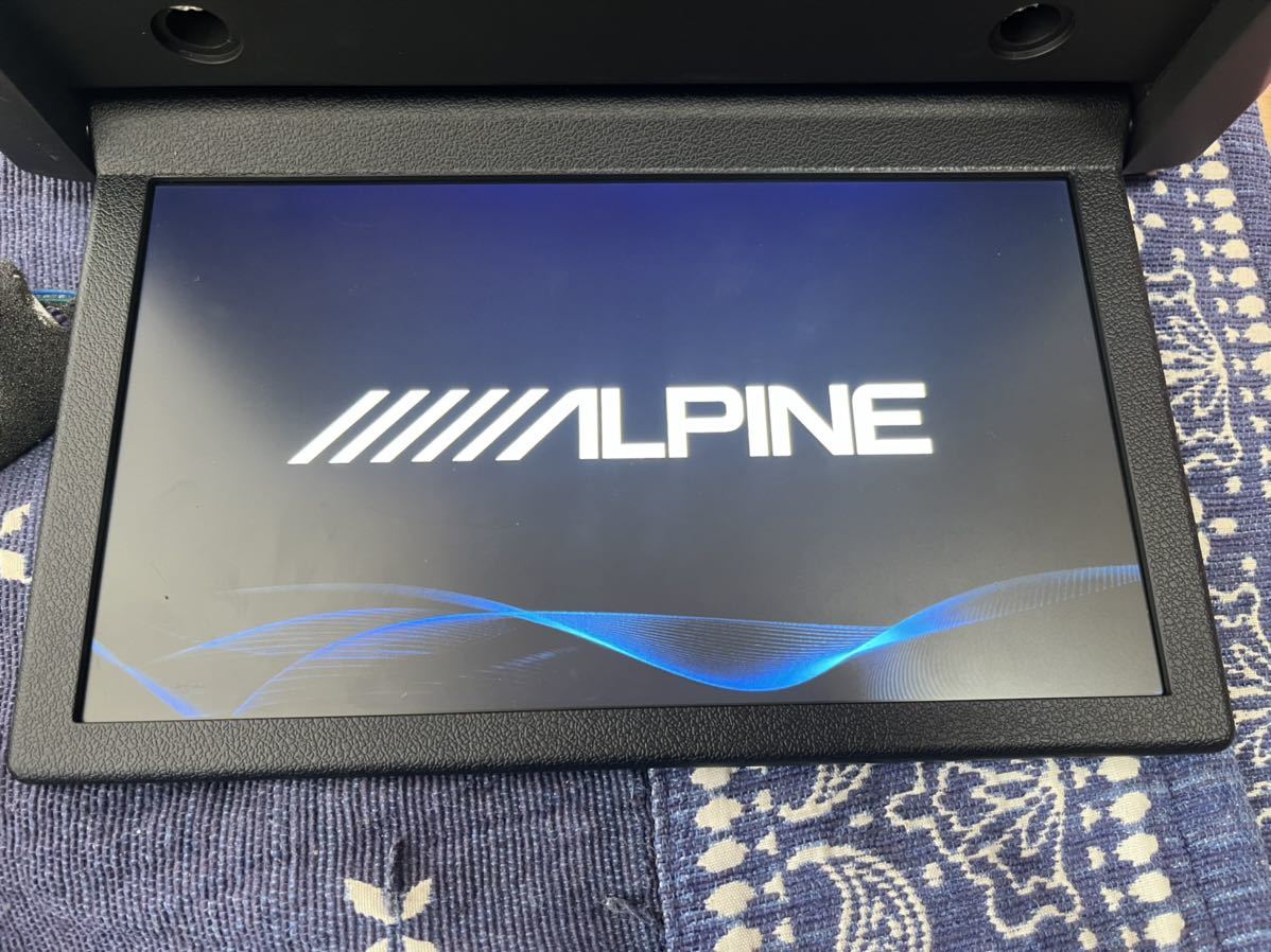 アルパイン RSH10XS-L-B フリップダウンモニター 10 1インチ アルパイン RSH10XS-L-B フリップダウンモニター 10 1インチ