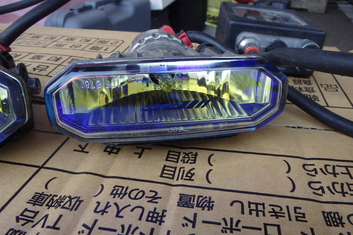 IPF HID 霧後付事情黃色動作OK jb23W    原文:IPF　HID　フォグ　後付用　イエロー　動作OK　ｊｂ23W