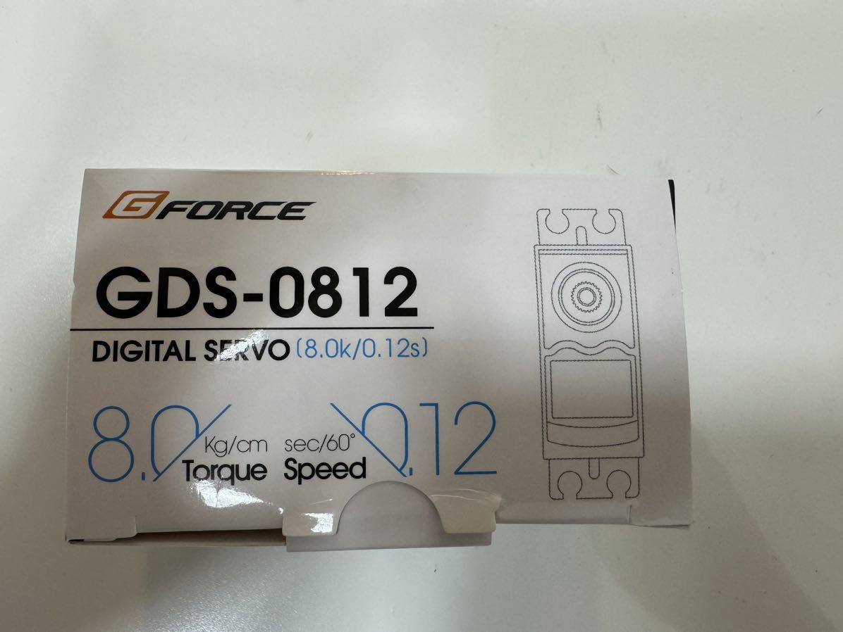 美品　使用短　G-FORCE GDS-0812 デジタルサーボ (8.0kg/0.12sec) _画像8