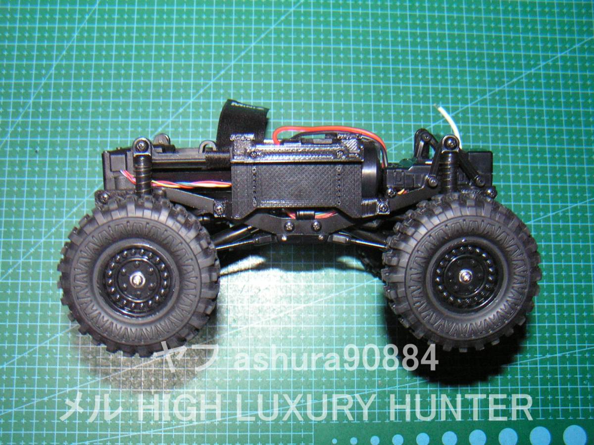 3DプリンタPLA+ ミニッツ 4×4 4ランナー「多段可変式ボディリフトアップ部品 +2mm～+20mm」京商 Kyosho Mini Z 4x4_画像4