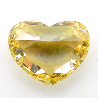  yellow diamond loose 0.10ct Fancy Orange Yellow SI-2 middle .so-ting attaching .. mineral exhibition pavilion 5106