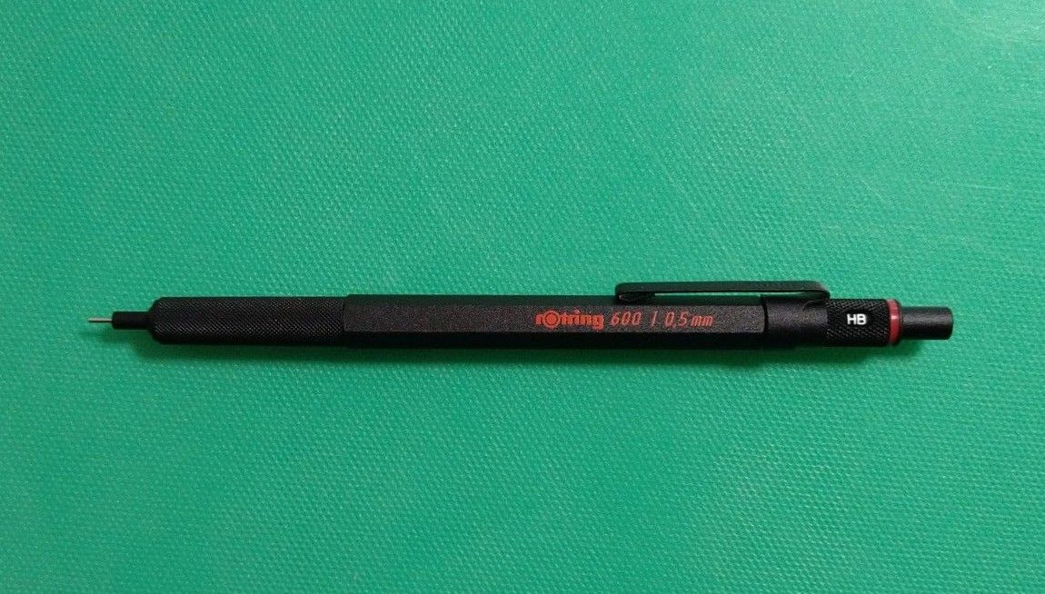 ロットリング600シリーズ 製図用シャープペンシル 0.5mm ブラック