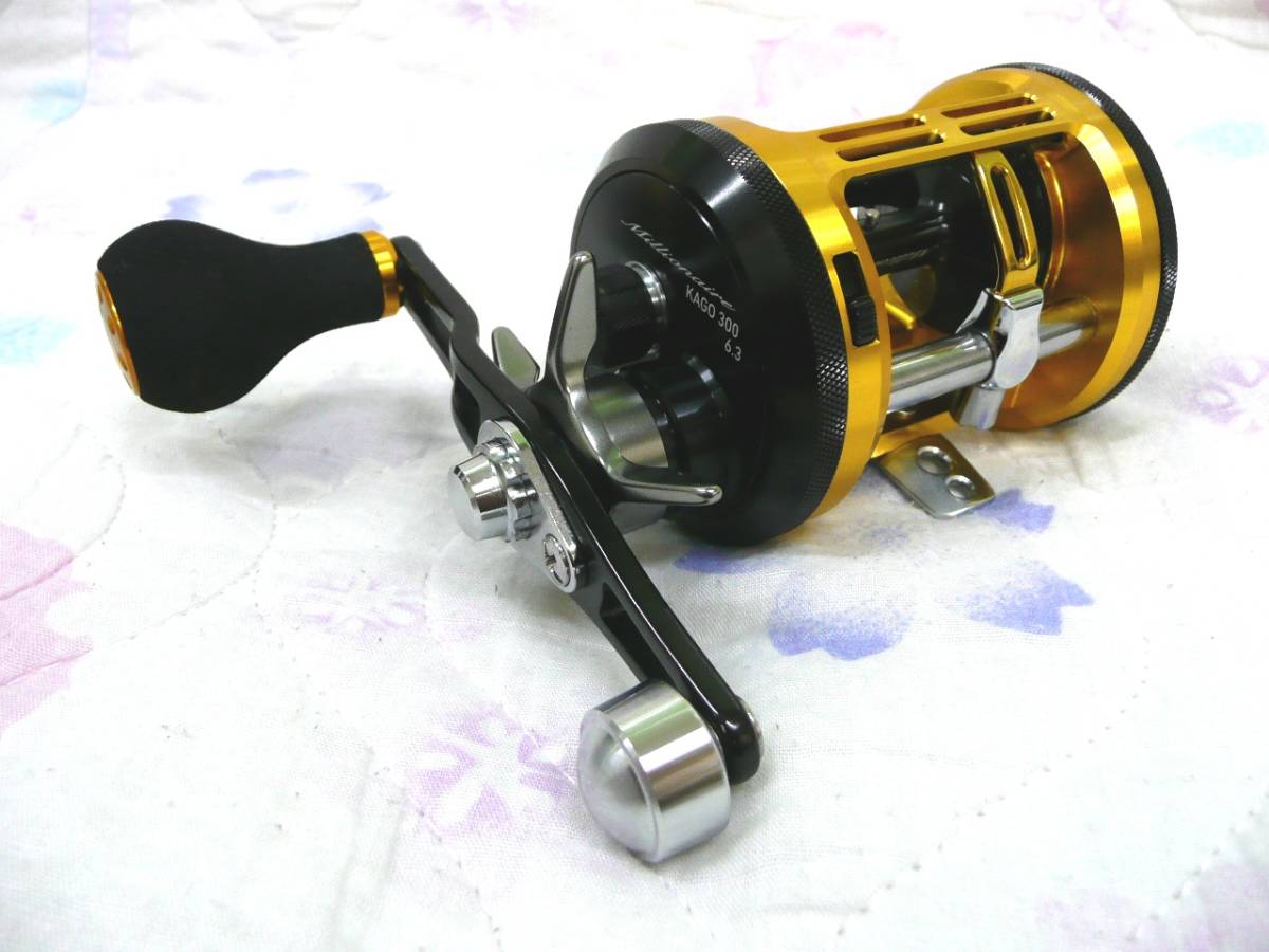 ダイワ ミリオネア カゴ 300 カゴ釣り 遠投両軸リール DAIWA MILLIONAIRE KAGO 300 中古美品_画像7