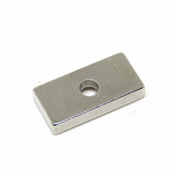 [a16-a2] мощный магнит неодим 20×10×4mm 5 шт. комплект / Neo Jim прямоугольник 4 угол тарелка дыра дыры от винтов магнит 