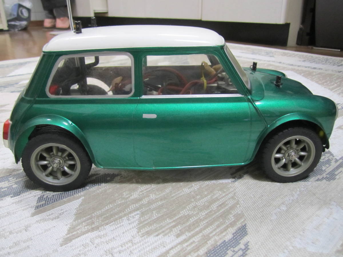 すぐ遊べる全部セット 1/10 タミヤ ミニクーパー レーシング M03 シャーシ TAMIYA EP R/C mini cooper racing 本格スケールホビーラジコン