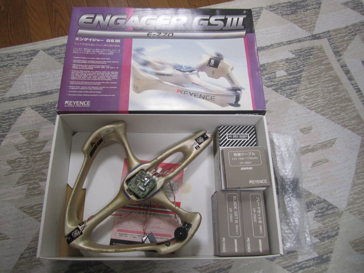 キーエンス KEYENCE エンゲイジャー GSⅢ E-770 ENGAGER E770_画像1