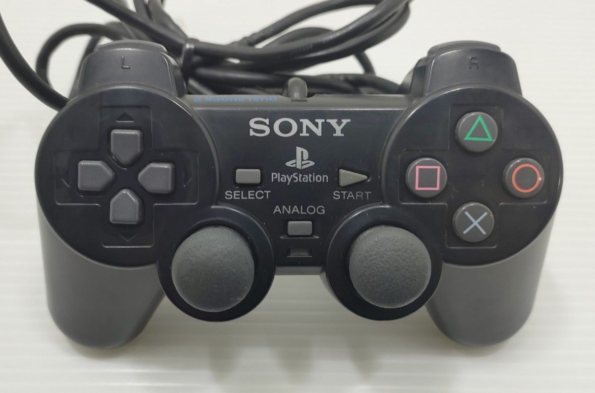 PS2】 アナログコントローラー DUALSHOCK2 ミッドナイトブラック PS2】 アナログコントローラー DUALSHOCK2 ミッドナイトブラック