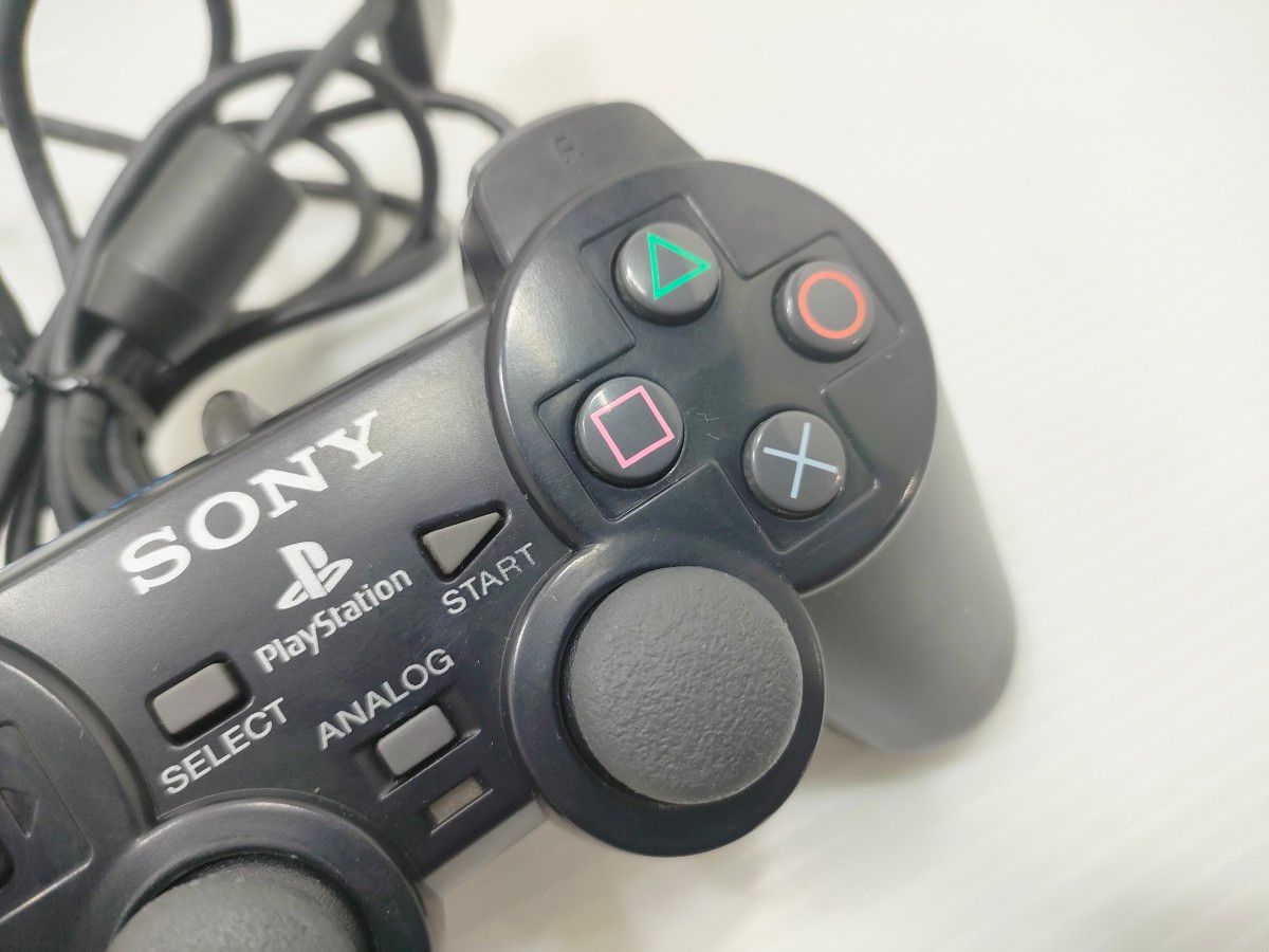 PS2】 アナログコントローラー DUALSHOCK2 ミッドナイトブラック PS2】 アナログコントローラー DUALSHOCK2 ミッドナイトブラック