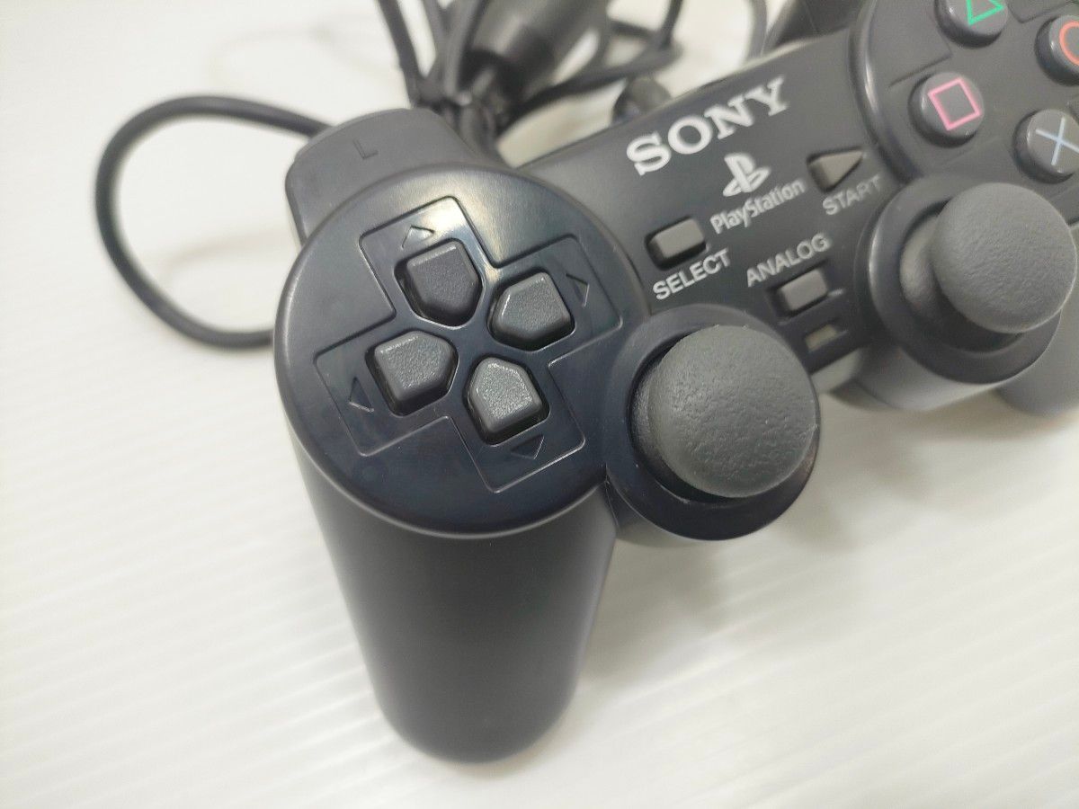 PS2】 アナログコントローラー DUALSHOCK2 ミッドナイトブラック PS2】 アナログコントローラー DUALSHOCK2 ミッドナイトブラック