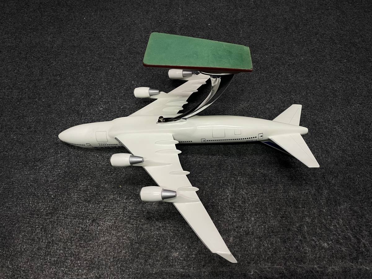 ★★美品　全長45cm 大迫力！ずっしり！　1/150 B747-400 AIR FRANCE エールフランス ボーイング 747 ソリッドモデル　樹脂製模型 ★★_画像10