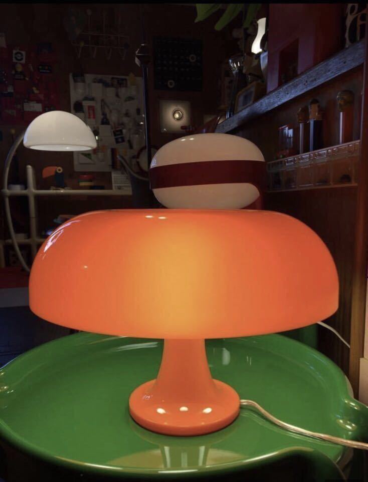  включая доставку Artemide NESSO arte miteneso Space Age Mid-century Kartell плоскодонная лодка n Eames Vintage освещение свет Северная Европа 