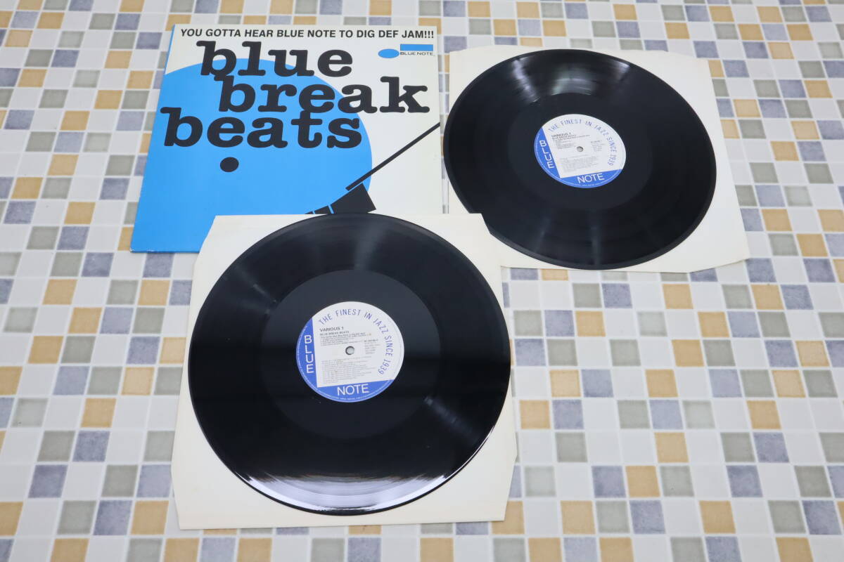 ∵LP盤 レコード　レア ｜Blue Break Beats｜BLUE NOTE ｜ 2LP Blue Note 名曲 コンピ Grant Green Donald Byrd　 Lonnie Smith■N4142_画像1