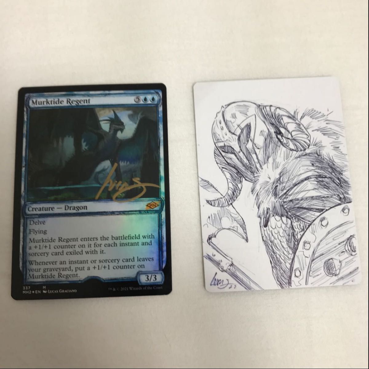 MTG【夏の帳foil】SLD版アーティストプルーフ アーティストプルーフ】濁浪の執政 Foil|Yahoo!フリマ(旧