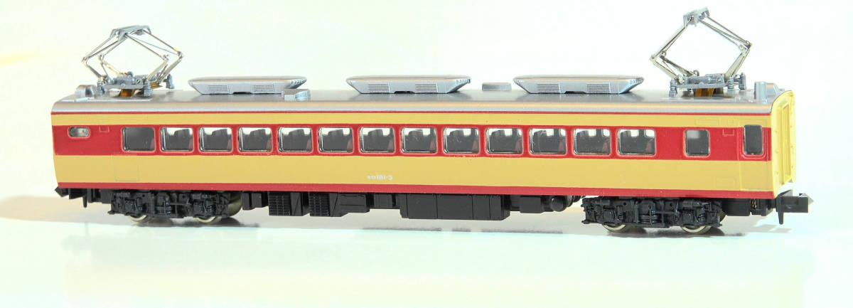 【F37740】KATO「モロ181」ケースなし動力なし 181系特急形電車 ジャンク 中古Nゲージの画像8