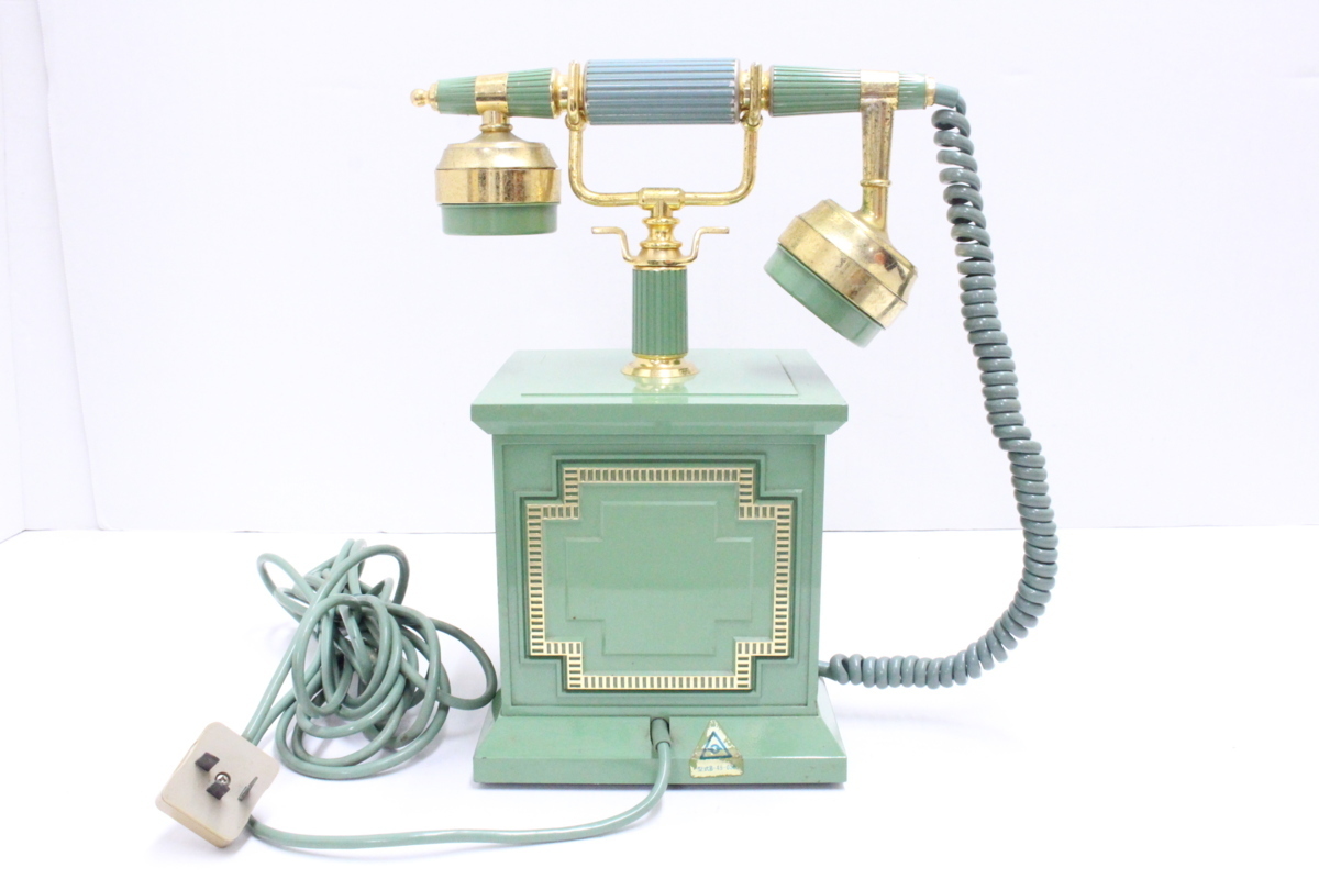  ultra rare * Pal te phone Showa Retro antique telephone machine D-005 Tamura electric 