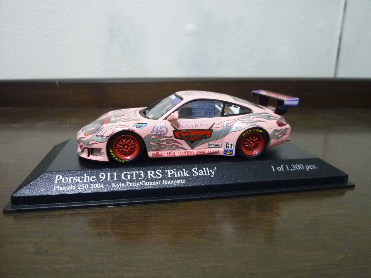 PMA1/43　ポルシェ911GT3RS　pinksally　フェニックス250　2004_画像3