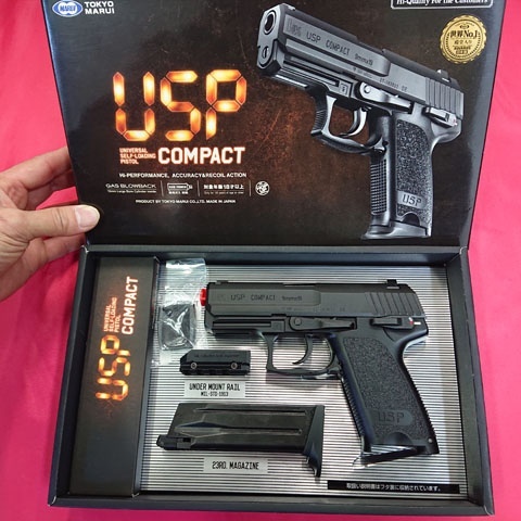 【中古現状品】東京マルイ USP コンパクト ガスブローバック_画像1