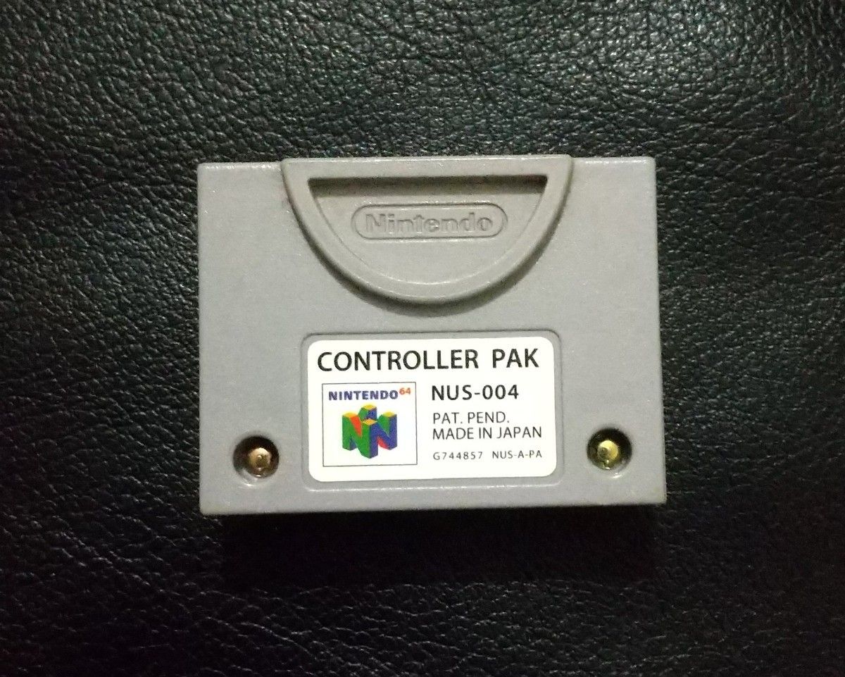 N64  コントローラーパック ～ニンテンドー64メモリー
