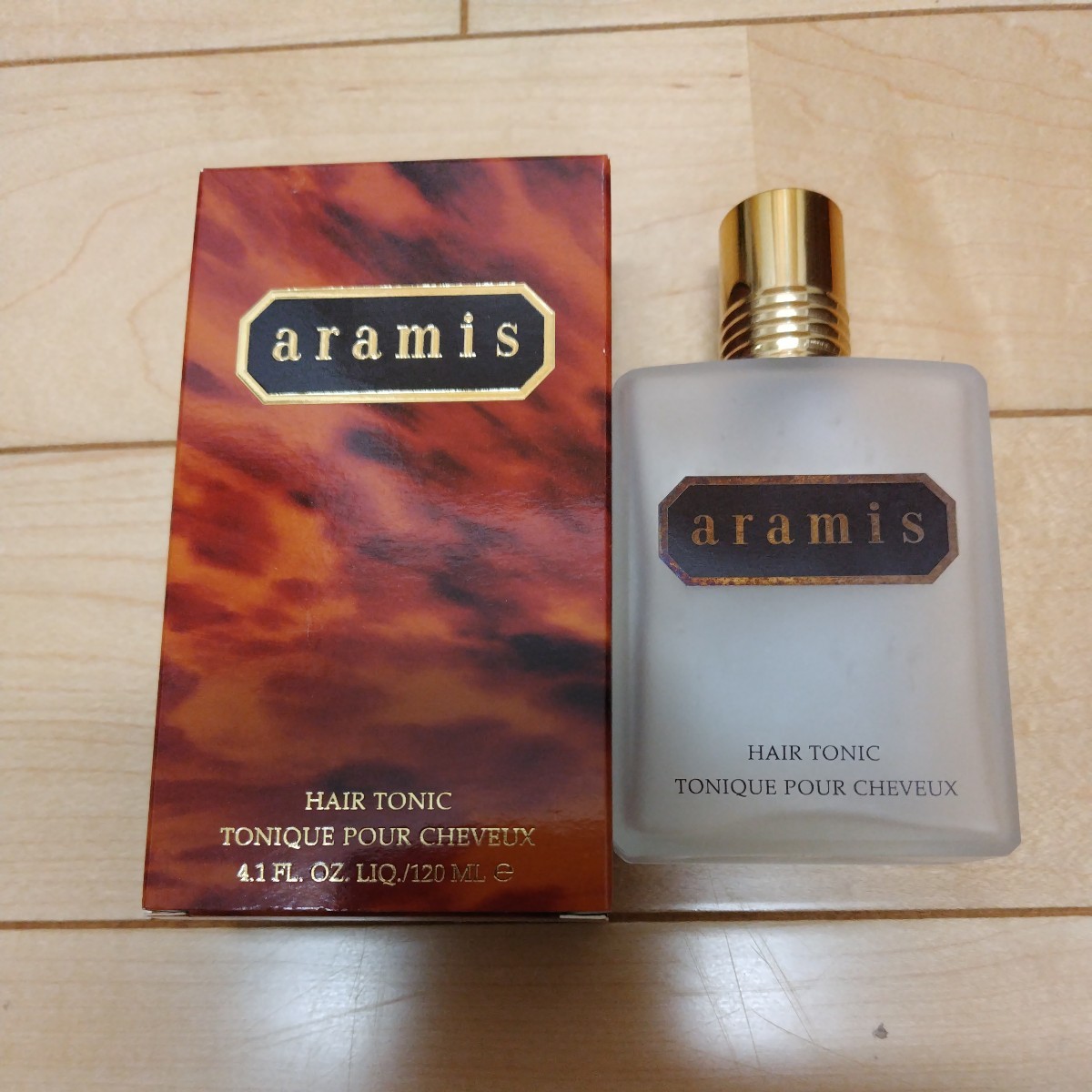 アラミス aramis ARAMIS ヘアトニック ヘアートニック 空瓶 箱あり 120ml_画像1