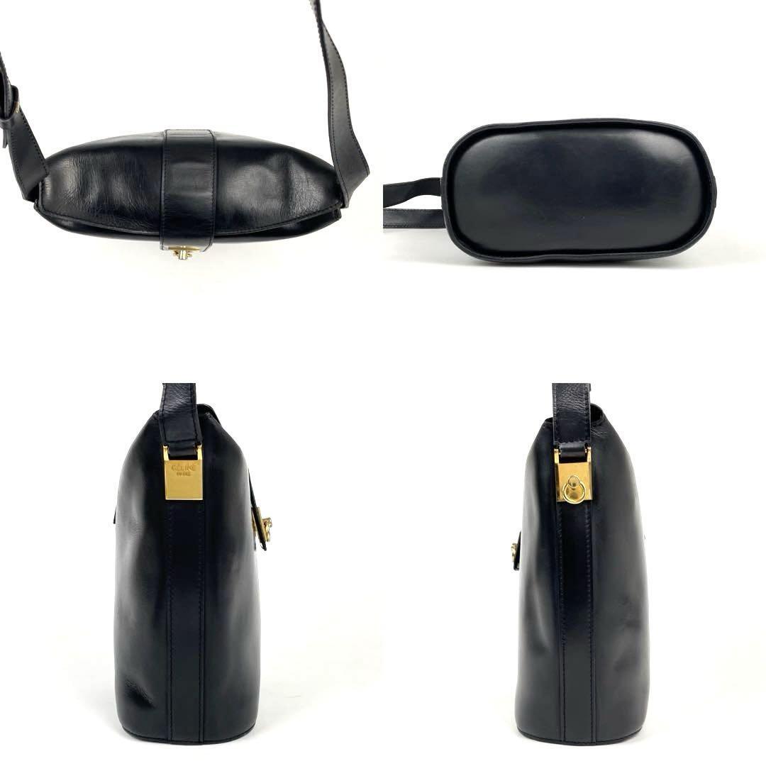 美品 CELINE セリーヌ ショルダーバッグ バケツ型 リング 美品 CELINE セリーヌ ショルダーバッグ バケツ型 リング