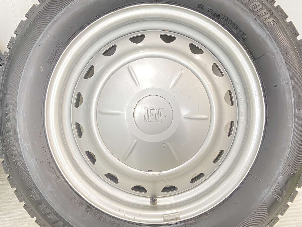 中古タイヤ スタッドレスタイヤ ホイールセット 4本セット 195/65R15 　 JECT AP 15x6.0 100/114.3-5穴 ブリヂストン アイスパートナー2_画像6