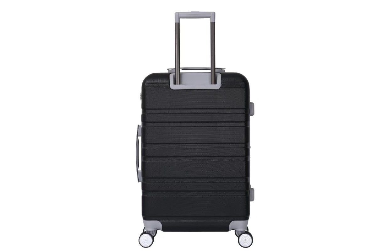 キャリーケース 黒 Sサイズ 新品 拡張機能付き 機内持ち込み 軽量 TSAロック ハード スーツケース