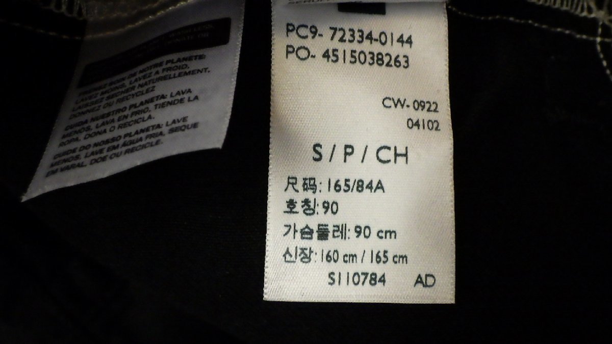 C714-25543 リーバイス Levi's メンズ トラッカージャケット アンテロープ ブラック 黒色 US/S JP/M アウター 綿100% ボタン コストコ_画像6