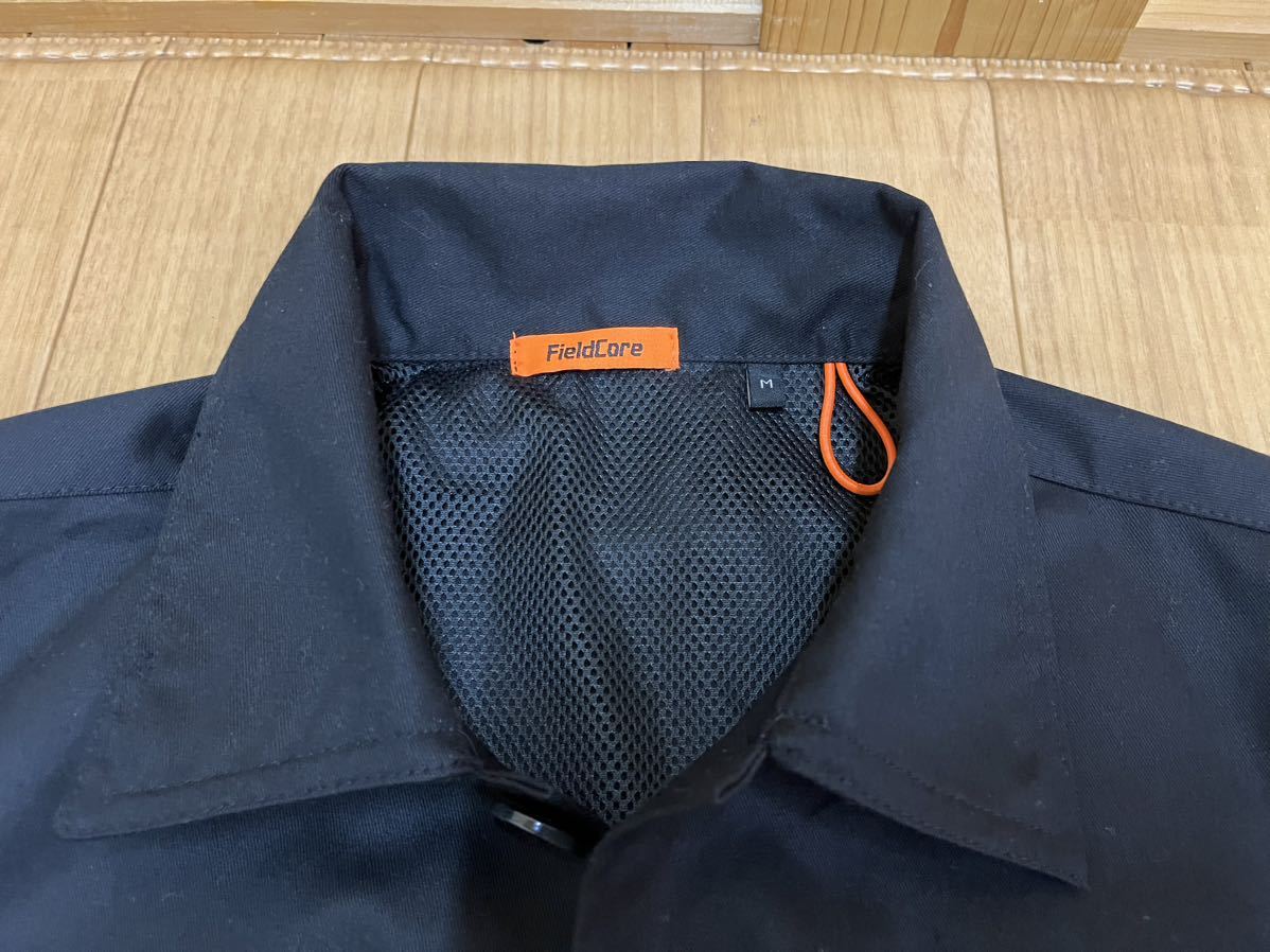 新品　超撥水2WAYシェフジャケット chef’s Jacket ブルゾン コットン 黒 ブラック ワークマン　workman_画像2