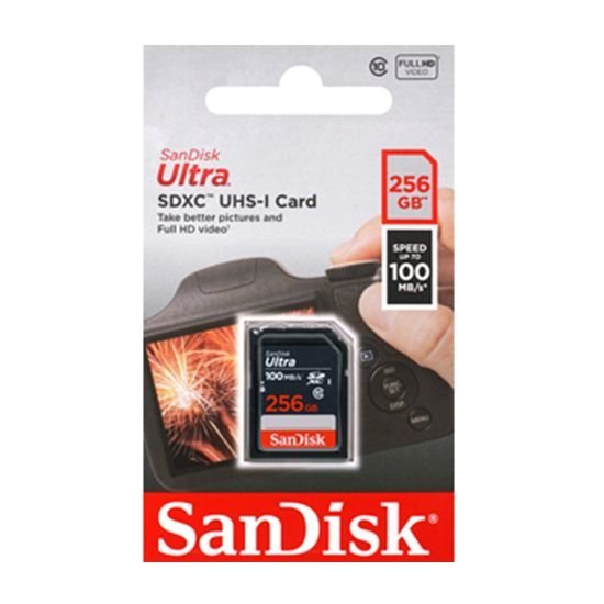 新品 SanDisk SDXCカード 256GB クラス10 100MB/s SDSDUNR-256G-GN3IN_画像1