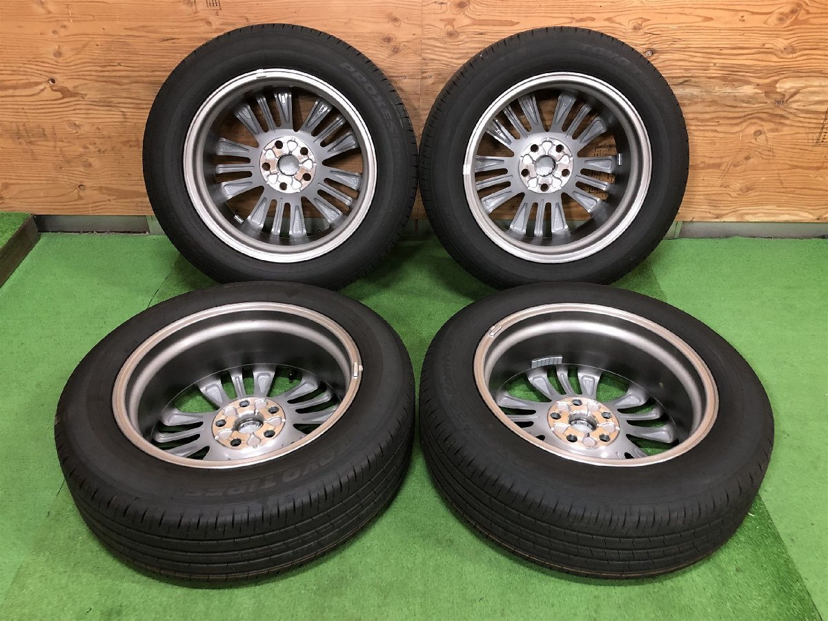 ★新車外し★ 新型 アルファード／ベルファイア 40系 純正 18×7J ホイール ＆ タイヤ TOYO TIRES 225/60R18 4本セット 【個人宅配送不可】_画像7