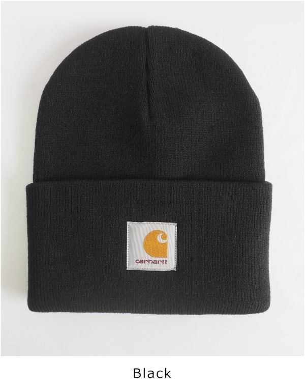 新品 未使用 1円スタート Carhartt WIP Acrylic Watch Hat I020222 カーハート 帽子 ビーニー ニット帽 ニットキャップ メンズ レディース_画像2