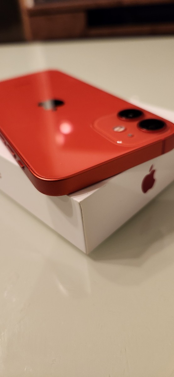 iPhone12mini 64G 美品　SIMフリー　レッド　赤_画像6