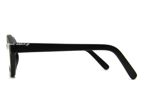 強化 BOSTON SUNGLASS 艶消しBLACK × CLEAR/ボストンサングラス縁ぶちフレームマットブラック伊達だてメガネ眼鏡めがねフレームクラシカル_画像5