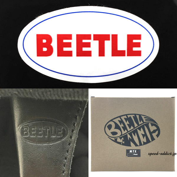 【即納】OCEAN BEETLE BEETLE MTX BLACK L/オーシャンビートル黒ブラックビンテージヘルメットbellベルmoto3モト3moto star70sの画像4