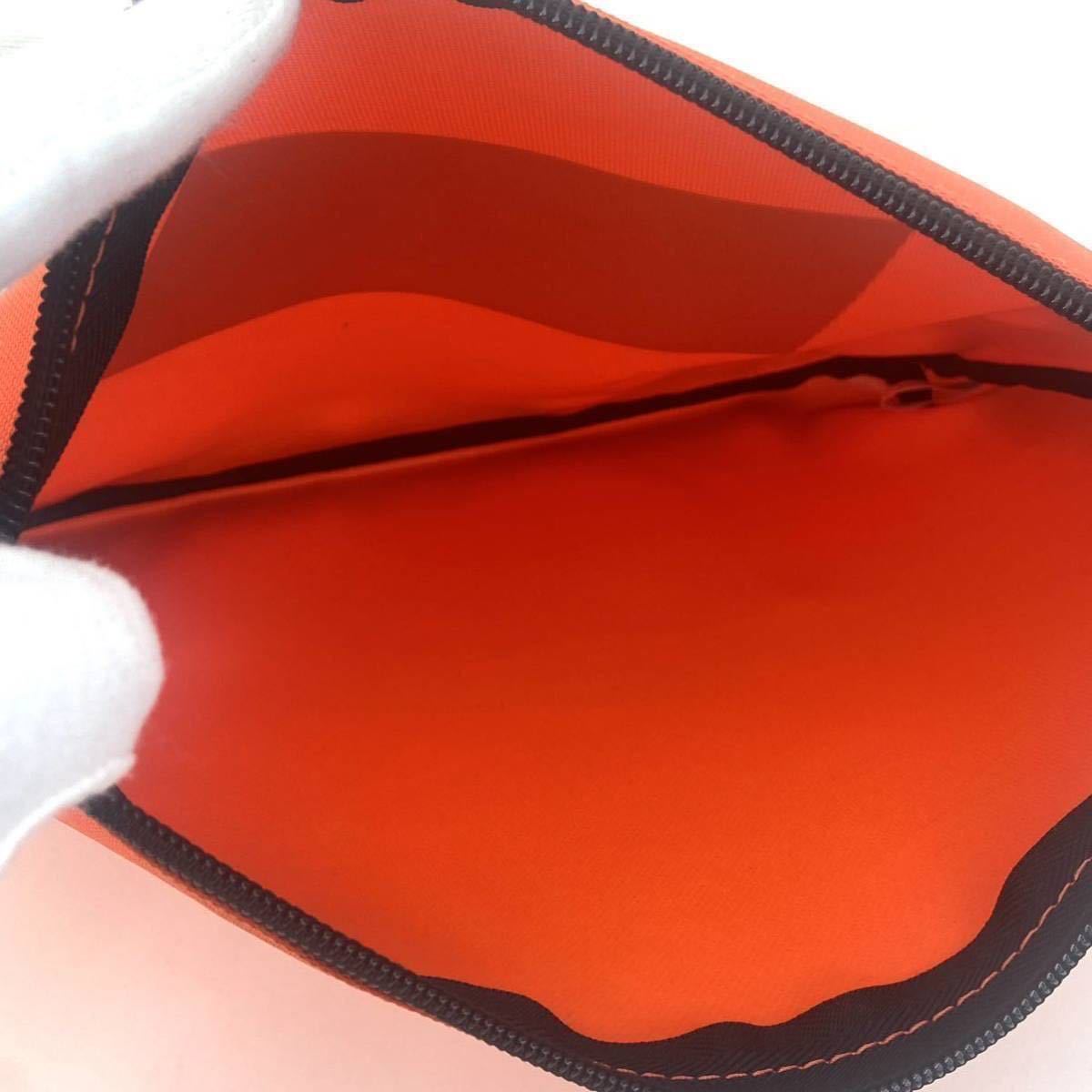 [ new goods unused ] Calvin Klein CalvinKlein pouch multi case orange a136