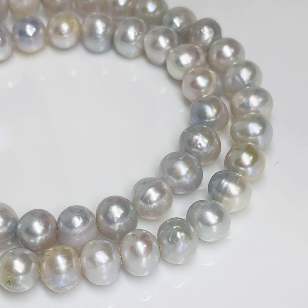 book@ pearl necklace 9mm gray series ba lock pearl necklace pearl gloss .. natural pearl necklace 