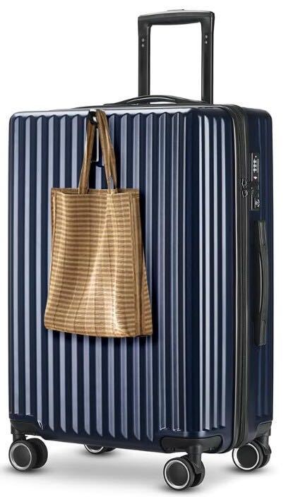 未使用品　キャリーケース スーツケース TSAロック付 キャリーバッグ 旅行出張 3-5泊　Mサイズ_画像1