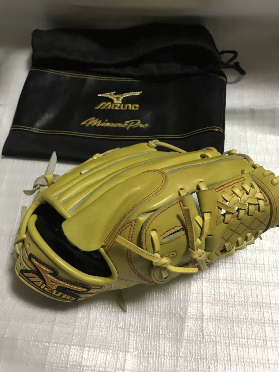 MIZUNOPRO ミズノプロ オーダー プロモデル？ 右投げ 軟式用 耕作 used 良品_画像1